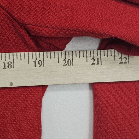 The Limited Red Blazer Women's Large Suit Jacket One Button Fully Lined Classic - Picture 7 of 7